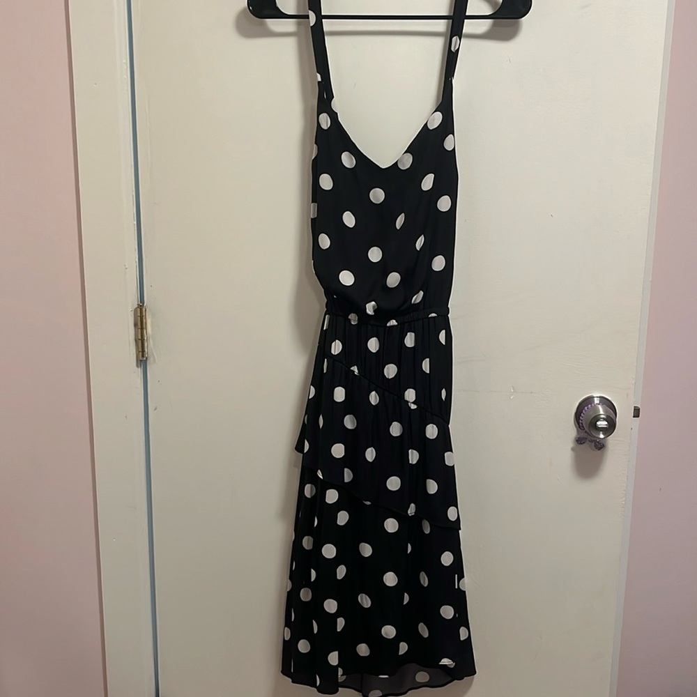 Two time used polka dress. Great condition.